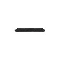 PATCH PANEL 24 PORT 1U 19" CAT.6A UTP WITH CABLE ORGANIZER BLACK LANBERG