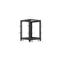 Lanberg OR01-6115-B rack cabinet 15U Freestanding rack Black