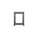 Lanberg OR01-6115-B rack cabinet 15U Freestanding rack Black