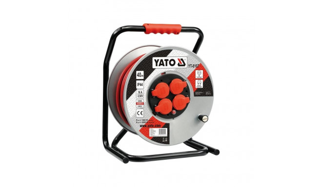 Yato YT-8107 cord reel 4 AC outlet(s) 40 m