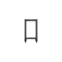 OPEN RACK 18U 600X800 BLACK LANBERG