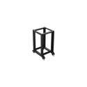 OPEN RACK 18U 600X800 BLACK LANBERG