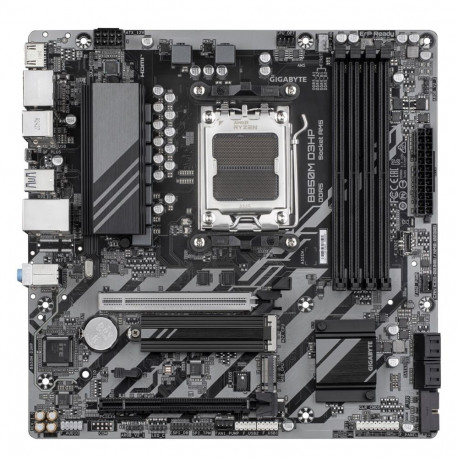 Gigabyte emaplaat B850M D3HP AMD Ryzen 9000 Series CPUs, 5+2+2 Phases Digital VRM, kuni 8200MHz DDR5