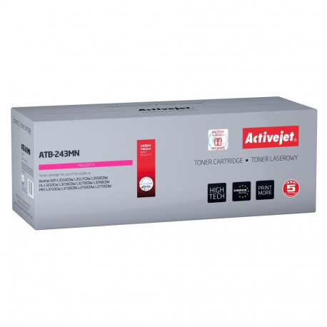 Activejet ATB-243MN toner (replacement for Brother TN-243M; Supreme; 1000 pages; magenta)