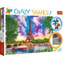 Puzzle - 600 Crazy Shapes - Niebo nad Paryżem 11115