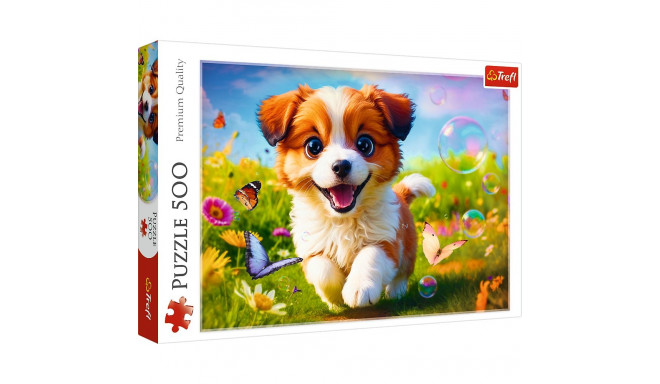 Puzzle - 500 - Wesoły piesek Trefl 37524
