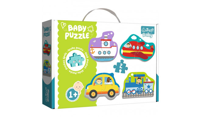 Trefl Baby 36075 beebi klassikaline pusle - transpordisõidukid