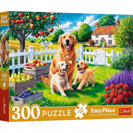 Puzzle - 300 EasyPiece - Pieski na wsi - Trefl 23101