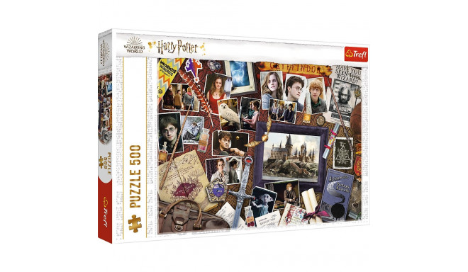 Puzzle Harry Potter 500 tk. mälestused Hogwartist Trefl 37400