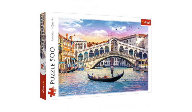 Puzzle - 500 - Most Rialto - Wenecja - Trefl 37398