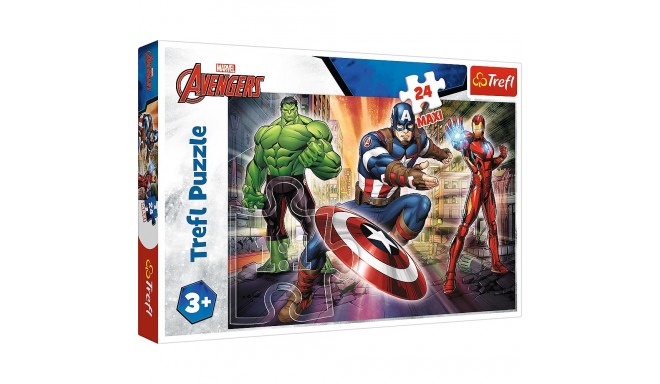 pusle - 24 maxi - Avengersi maailmas - Trefl 14321