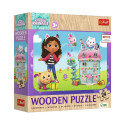 Puzzle - "24 Puzzle Drewniane" - Wesoła Gabby i przyjaciele Trefl 20268