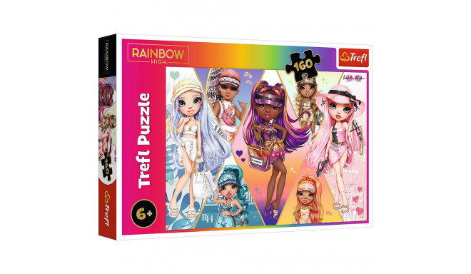 Puzzle - 160 - rõõmsad sõbrannad - Rainbow High - Trefl 15415