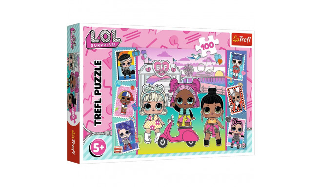 Puzzle - 100 - LOL nukkude fotod - Trefl 16443