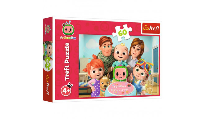 Puzzle - 60 - Cocomelon - Wspaniały dzień - Trefl 17391