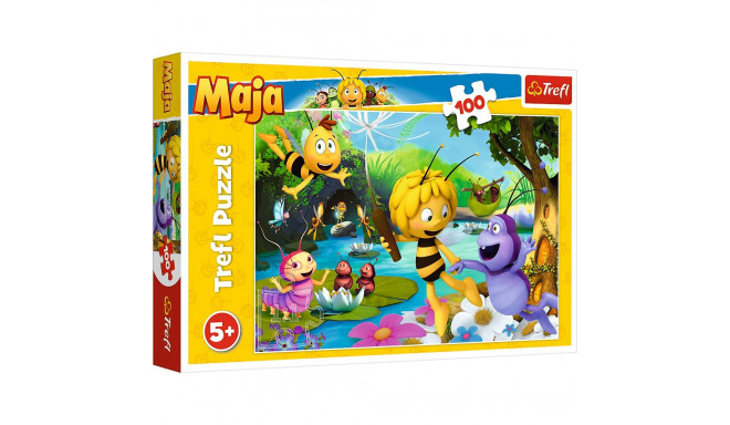 Puzzle - "100" - mesilane Maja ja sõbrad Trefl 16361