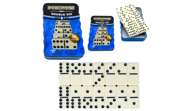 Domino Gra Klasyczna Rodzinna Logiczna Zręcznościowa 28 Kostek