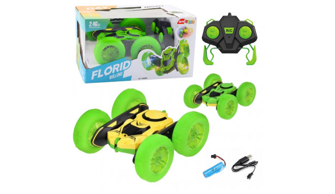 zdaljuhitav RC-auto 360° roheline