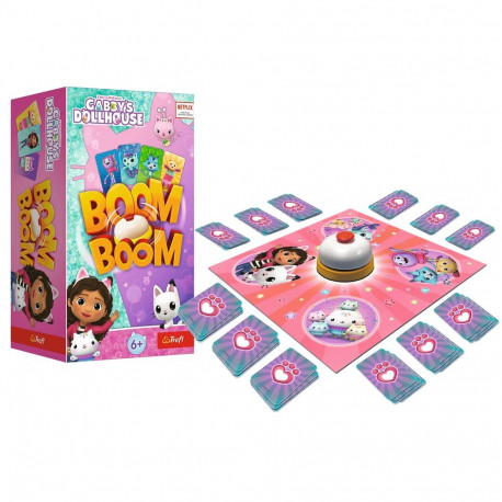 Gra zręcznościowa Boom Boom Koci Domek Gabi Trefl 02548