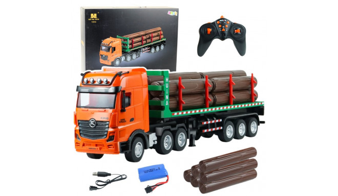 Ciężarówka Transporter Drewna Zdalnie Sterowany RC Huina 1:18