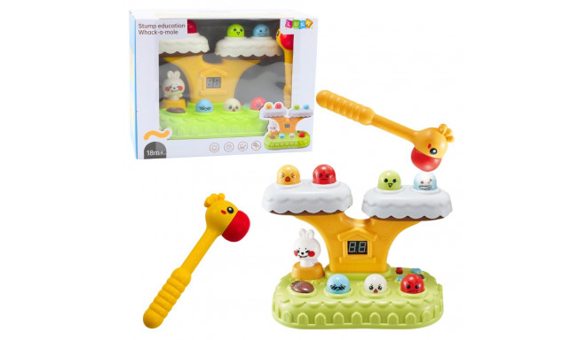 gra zręcznościowa whack-a-mole dla malucha 20 meloodiat 7 kiirustaset