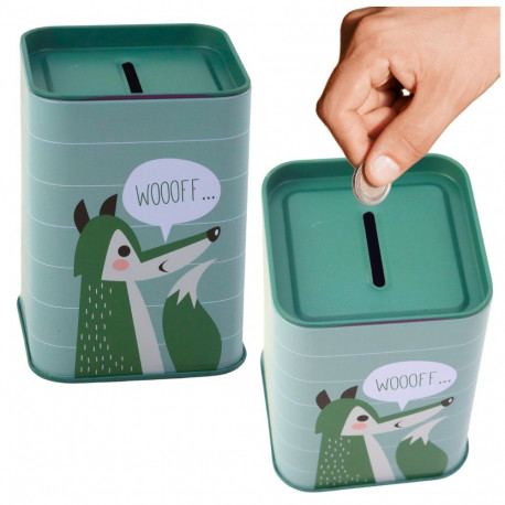 metallist loomakujuline hoiupõrsas 11x8cm