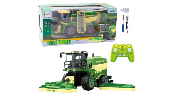 kombain muruniidukitega auruefektiga kaugjuhitav RC 2.4G