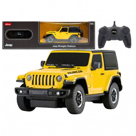 Rastar kaugjuhitav auto JEEP Wrangler JL Rubicon 1:24, kollane