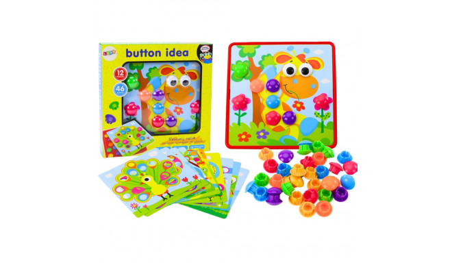 pusle pildiline värvilised nupud täitmiseks 12 pilti