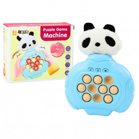 Pop-It osavuskonsool Panda plüüsist vibreeriv sensoorne