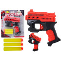 Mini Pistolet Na Strzałki Piankowe Z Przyssawkami Czerwony