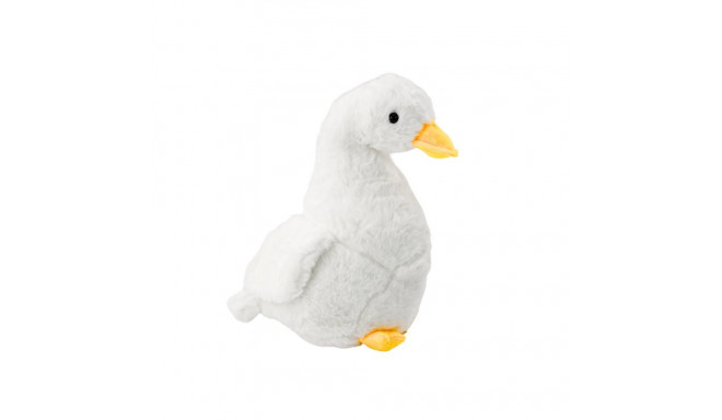Biała Pluszowa Gęś Maskotka Przytulanka Pluszak Kaczka 30 cm