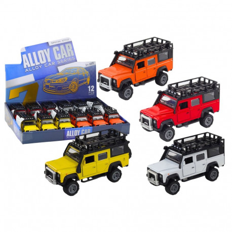 autko terenowe 1:32 tuled helid vedu avatavad uksed metallist