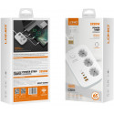 LDNIO power strip SE3436 65W GaN 3xAC/2xUSB/2xUSB-C
