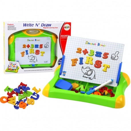 magnetiline hariv tahvel tähed numbrid marker käsn