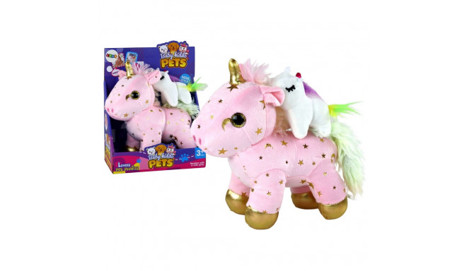 Jednorożec Pluszak Usypiacz Kołysanka Różowy W Gwiazdki