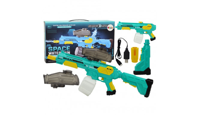 Karabin Pistolet Na Wodę Zielony Automat M416 Akumulatorowy