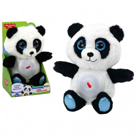 Miś Panda uinutav lamp hällilauludega kaisukas maskott 30 cm