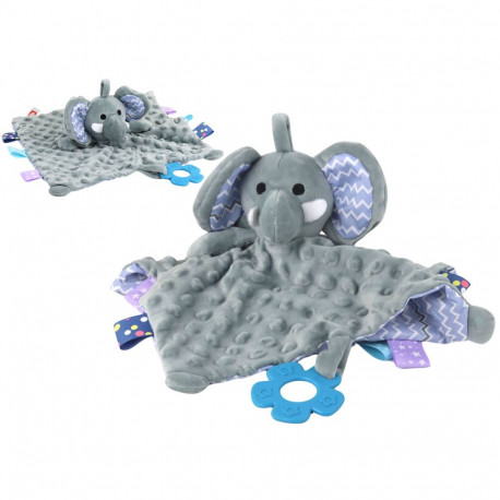 słonik plüüsist kaisukas tekk narmastega närimisrõngas kõristi