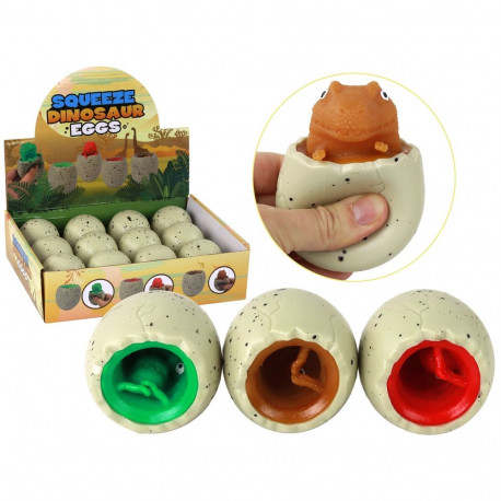 antistressmänguasi dinosaurus munas gniotek squishy