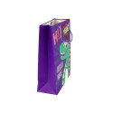 Papierowa Torba Prezentowa Fioletowa Dinozaur 41,5cm x 30cm x 12cm