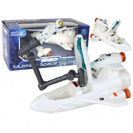 Misja Kosmiczna Zestaw Kosmiczny Rakieta Kosmonauta Kosmos 4 ELE