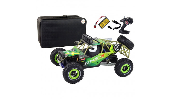 Samochód Off-Road Zielony Zdalnie Sterowany 4D-H1 Auto RC Terenowe 4x4