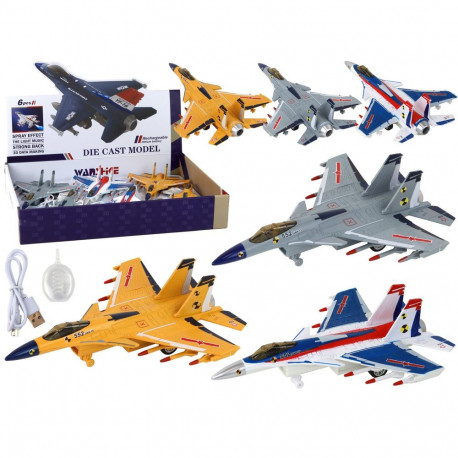 Samolot Z Napędem Myśliwiec Mix Para Efekty Specjalne