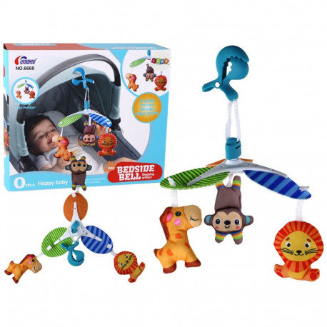 karussell klassikaline laste voodile klambriga loomakesed