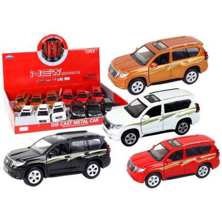 metallist auto 12 cm heliefektid valgusefektid erinevad värvid