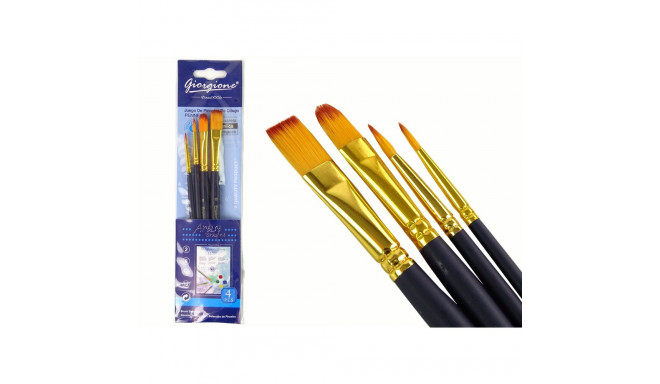 kunstniku komplekt pintslid 4 kuju