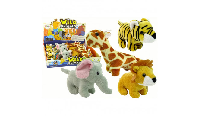 Mini Pluszak Zwierzątko Safari 4 Modele