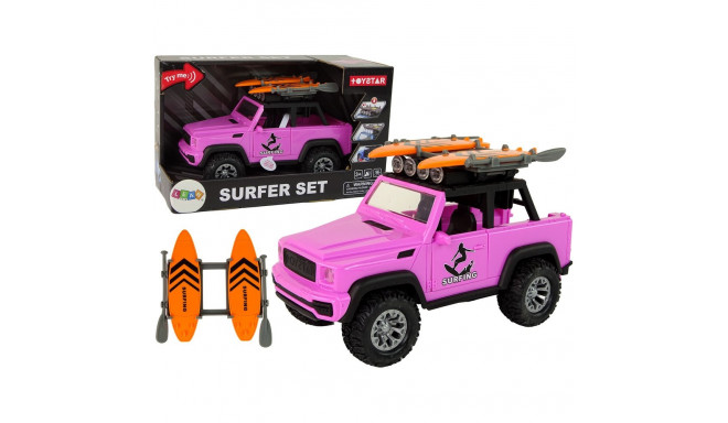Auto Terenowe 1:14 Napęd Frykcyjny Różowe Surfing