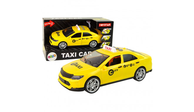 auto taxi pojazd 1:14 tuled helid kollane